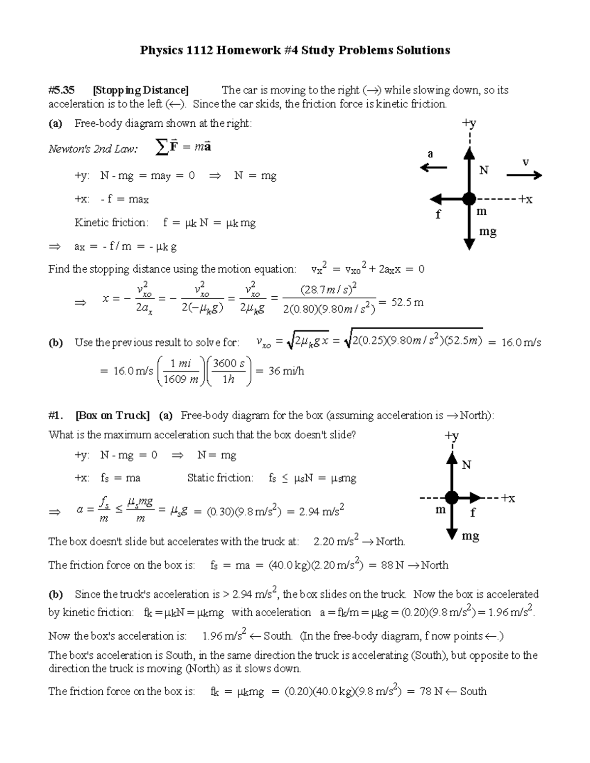 Hw 4 Solns F19 Hw 4 Solution Studocu