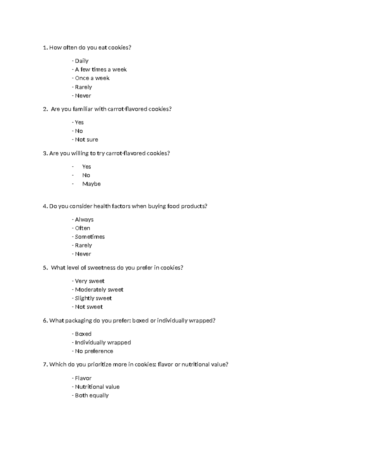 Sample-Questions - Questionnaire applicable to Feasibility studies ...