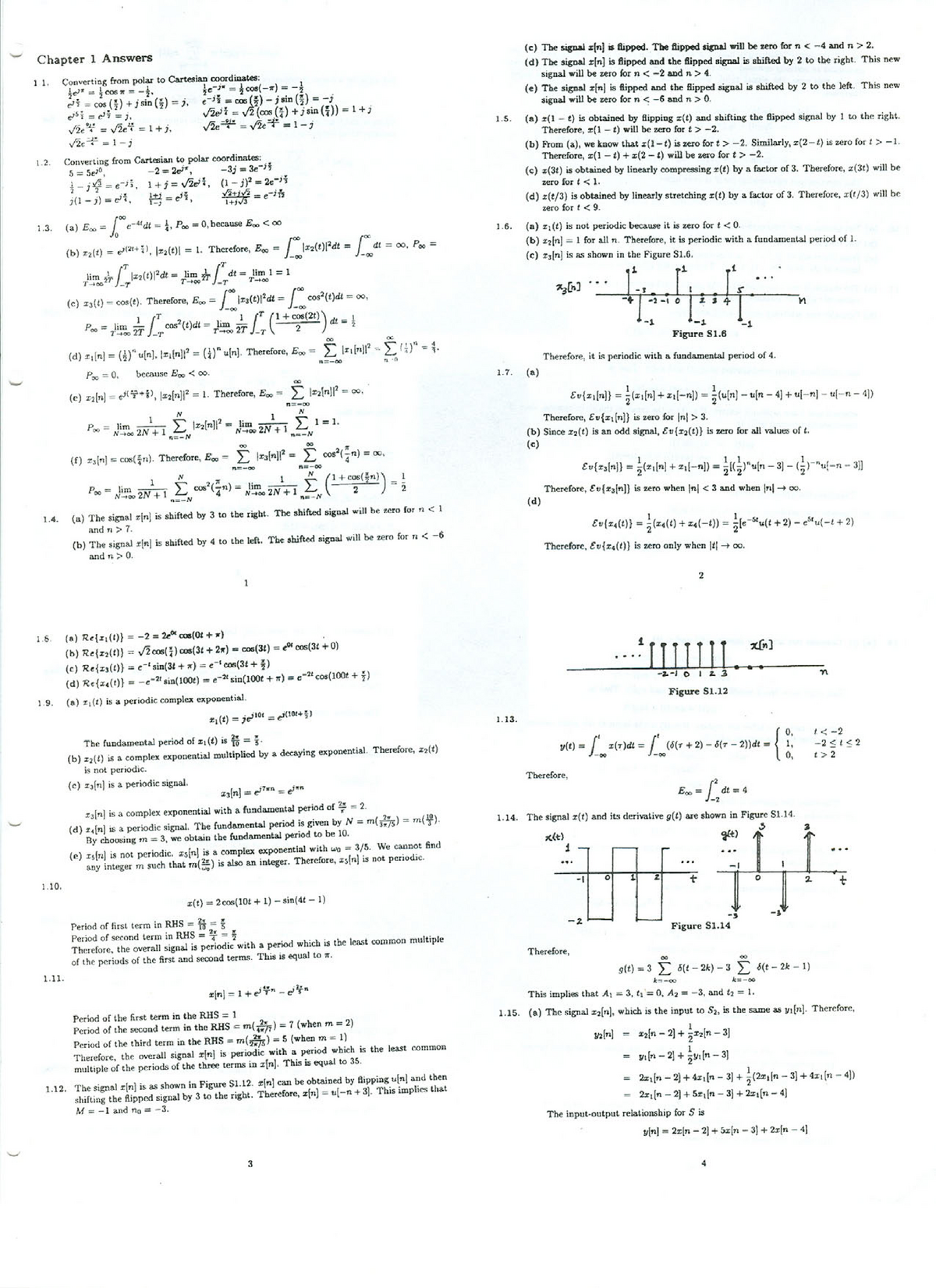 Signals And Systems Solution Manual (2nd Edition) - Digital Signal ...