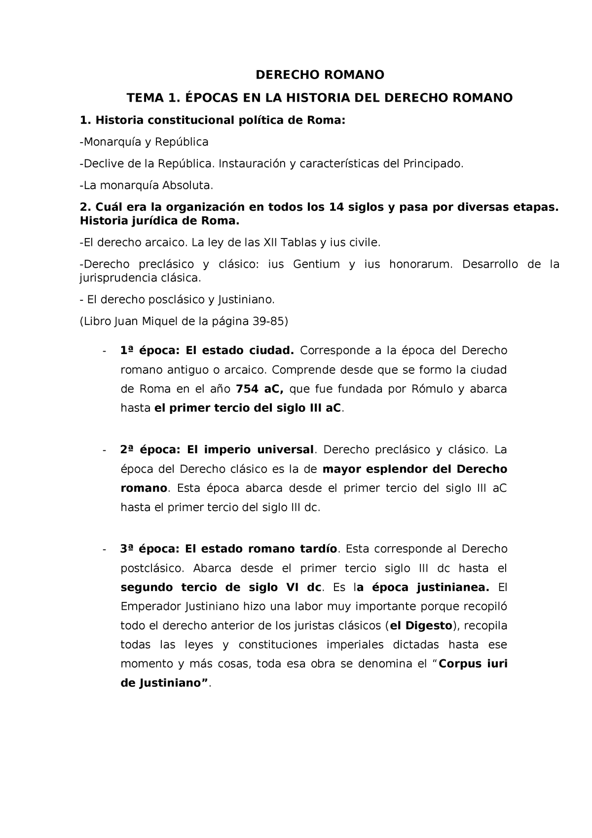 Tema 1 Derecho Romano Y Su Recepción En Europa 239361204 - 