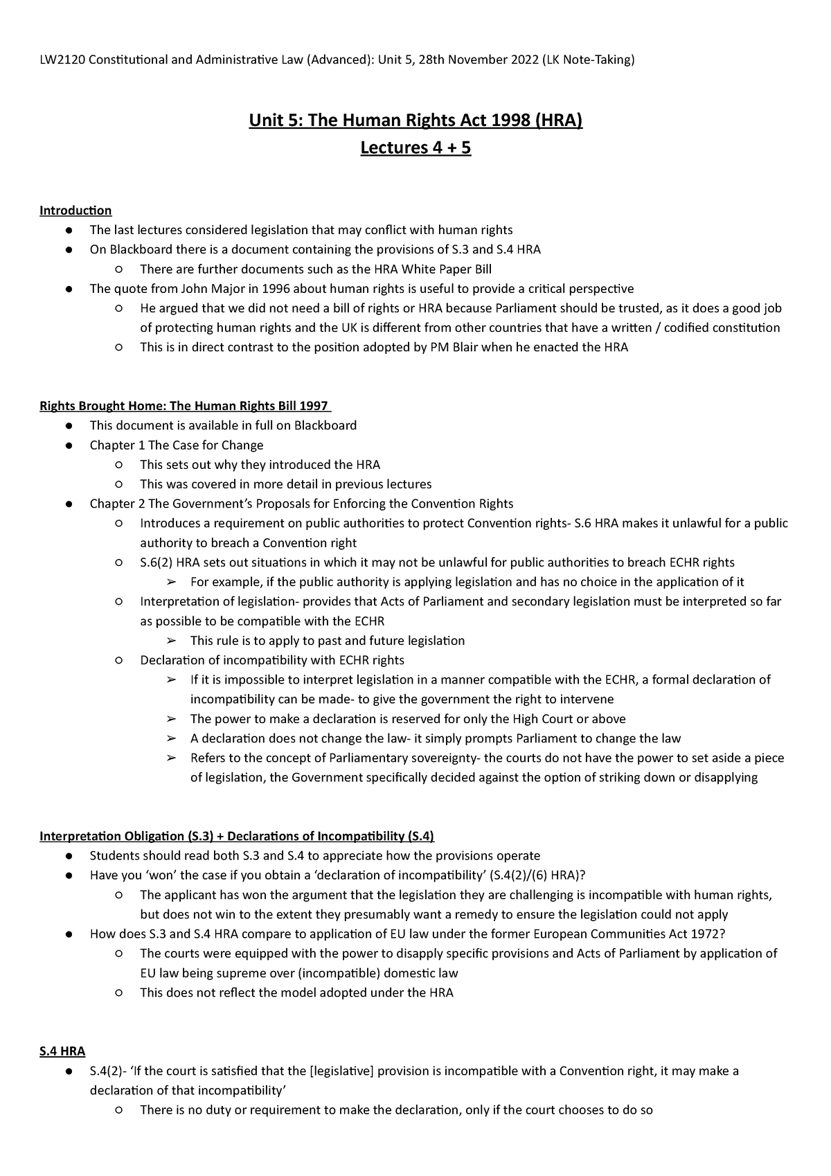 unit-5-lectures-4-5-unit-5-the-human-rights-act-1998-hra