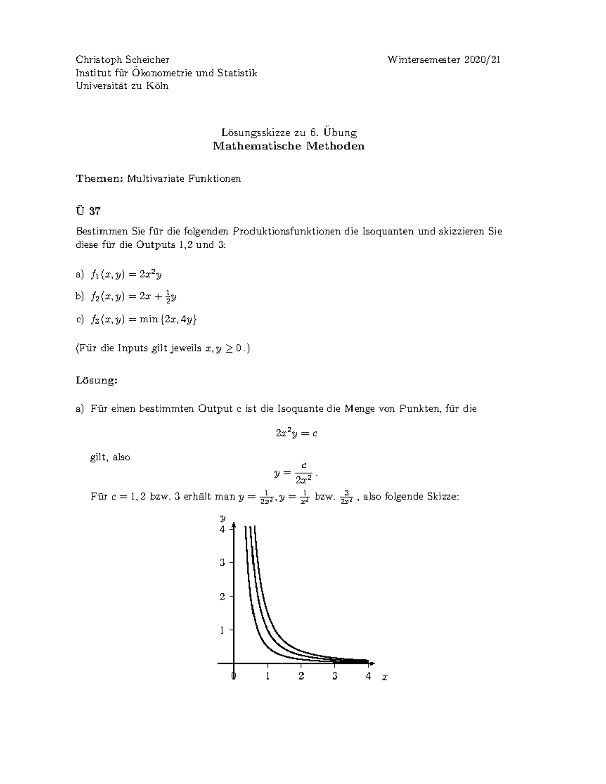 Uebungsblatt 06 Loesung - Christoph Scheicher Wintersemester 2020 ...