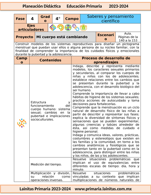 6° SEM9 WORD PlaneacióN Proyectos Darukel 23-24 - CICLO ESCOLAR 2023 ...