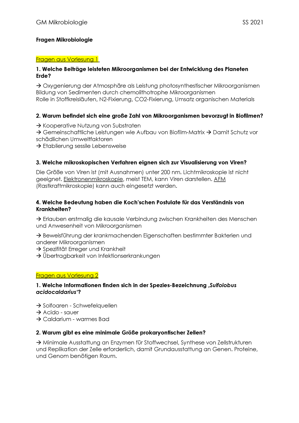 PDF-Dokument - Fragen Mikrobiologie Fragen Aus Vorlesung 1 Welche ...