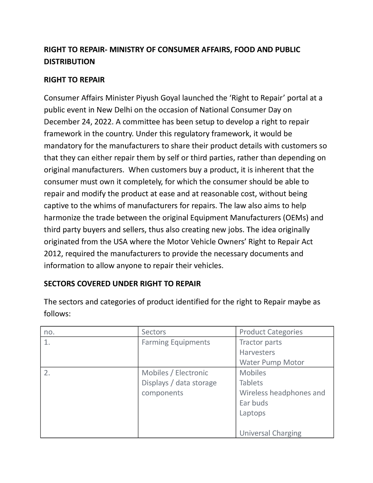 Right TO Repair Nanshsjjs RIGHT TO REPAIR MINISTRY OF CONSUMER   Thumb 1200 1553 