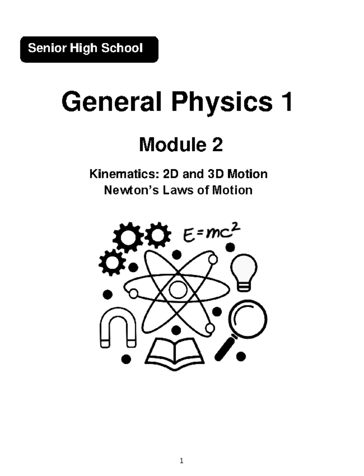 General Physics 1 Week 1 Module 2 General Physics 1 Module 2 Kinematics 2d And 3d Motion 1090