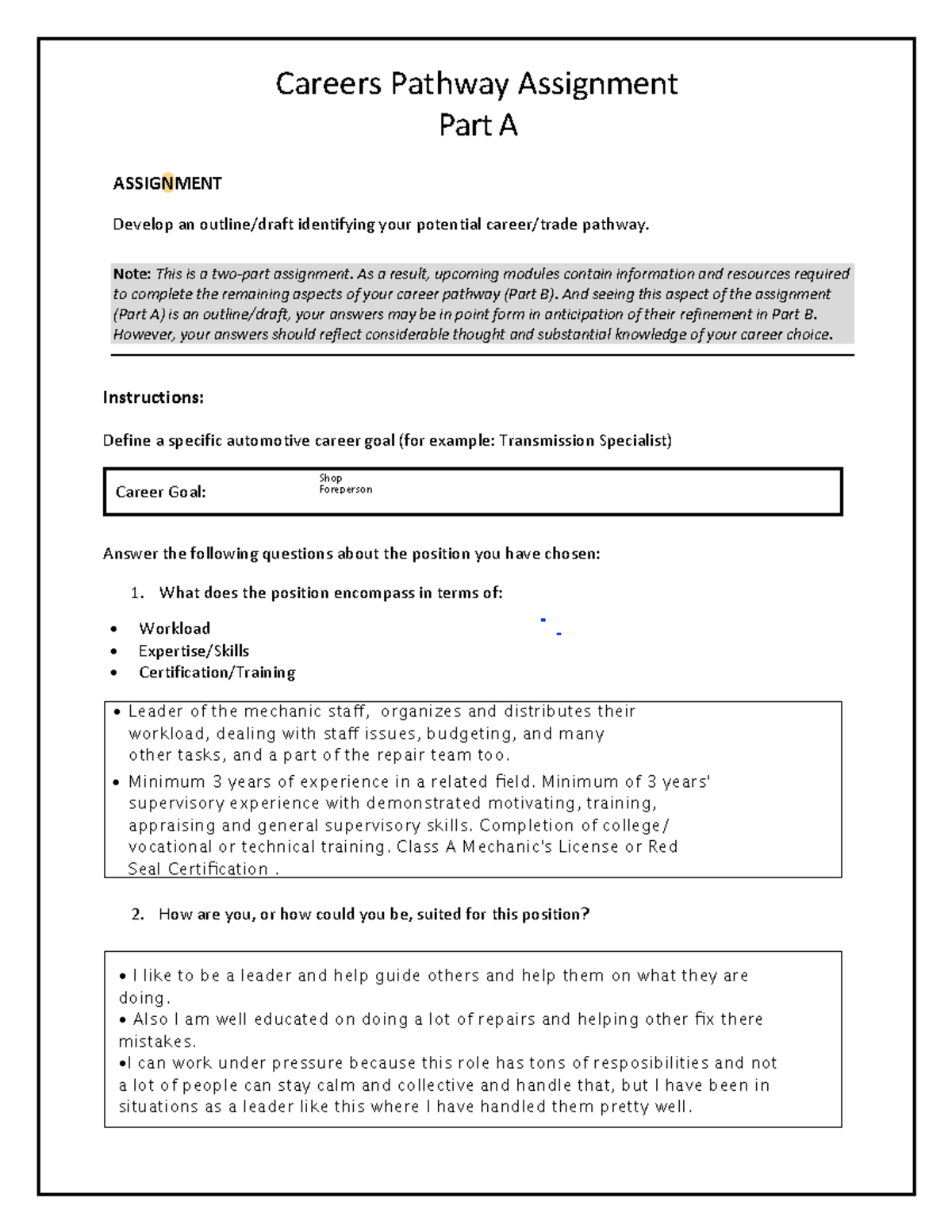 career-pathway-assignment-part-a1-tools-careers-pathway-assignment