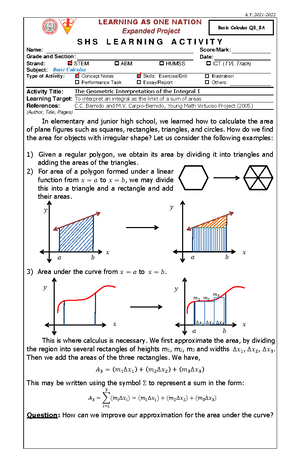 Calculus I - MATHEMATICS - SPARKCHARTSTM CALCULUS I SPARKCHARTS TM ...