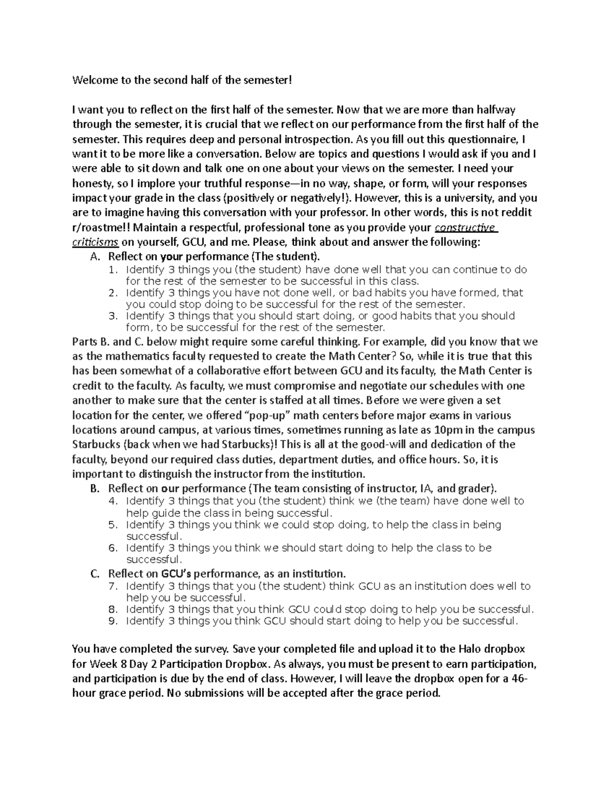 mid-term-questionnaire-for-math-144-welcome-to-the-second-half-of-the