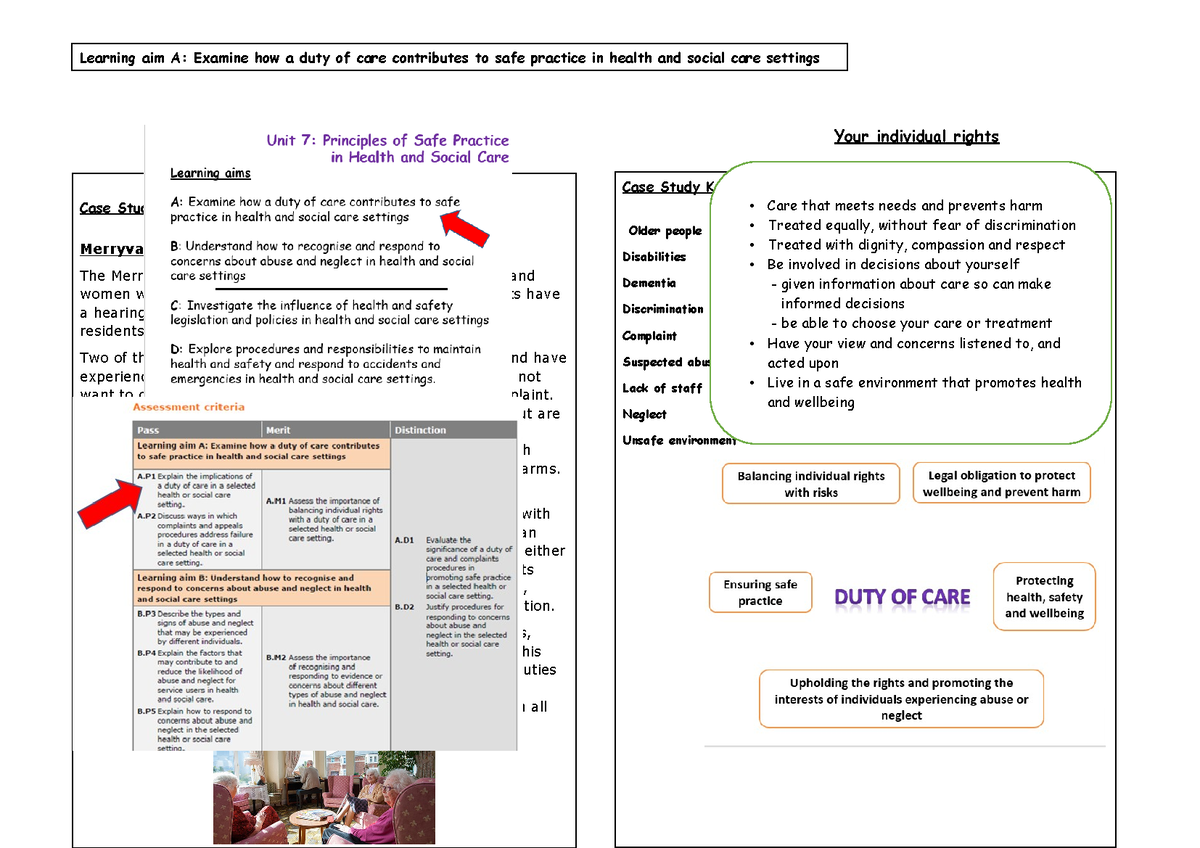 merryvale case study unit 7