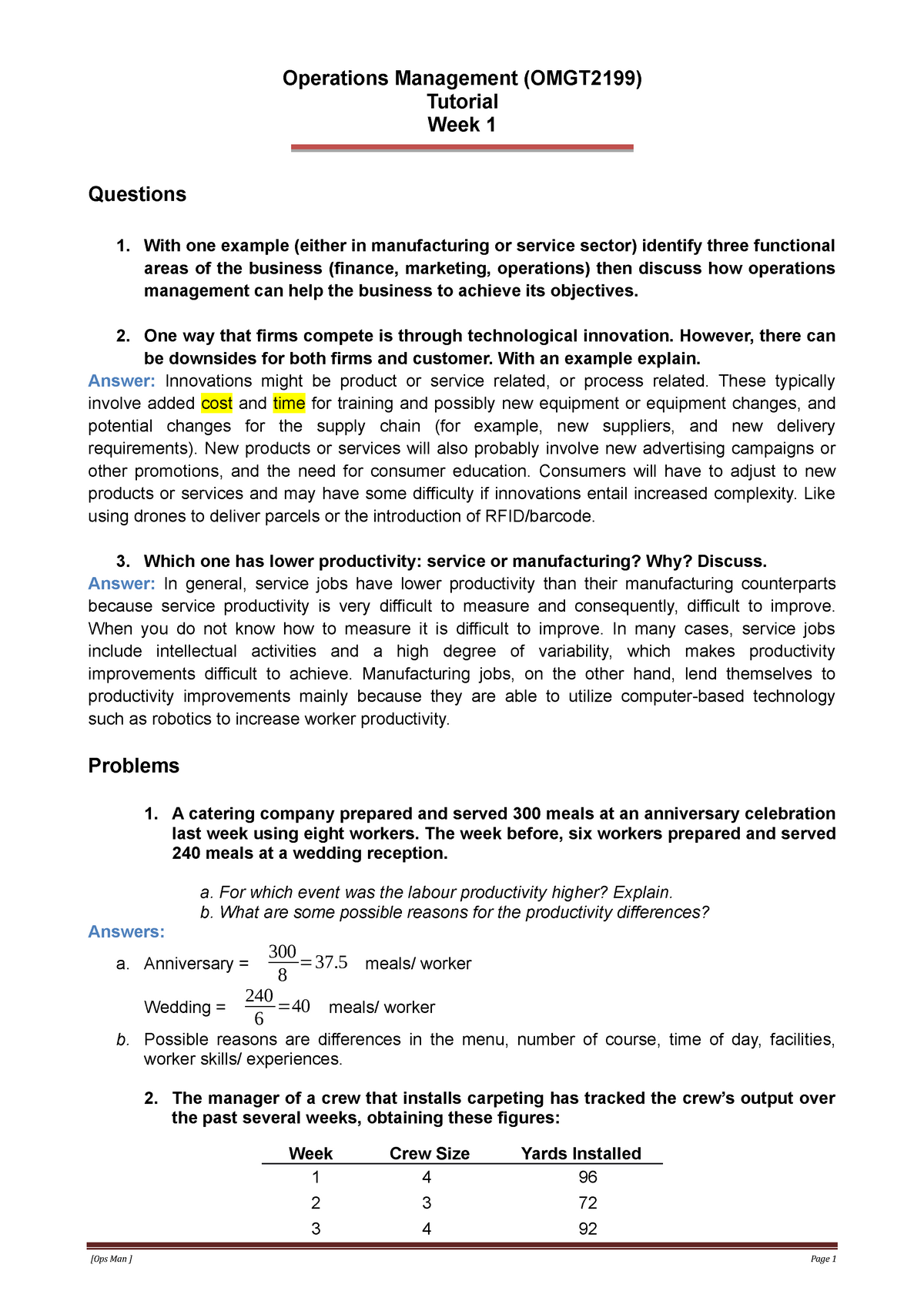 w1-q-a-operations-management-omgt2199-tutorial-week-1-questions-1