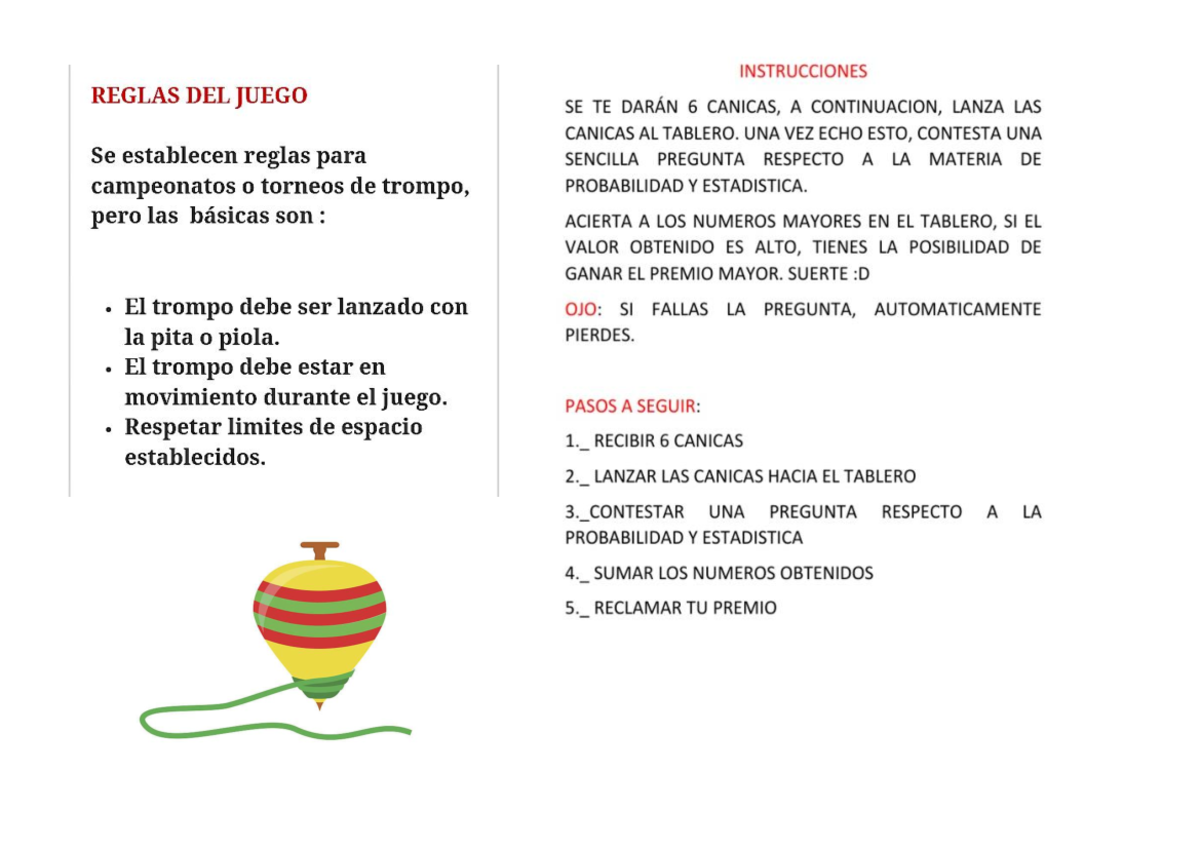 Juegos tradicionales oli - INSTRUCCIONES REGLAS DEL JUEGO SE TE DARÁN 6