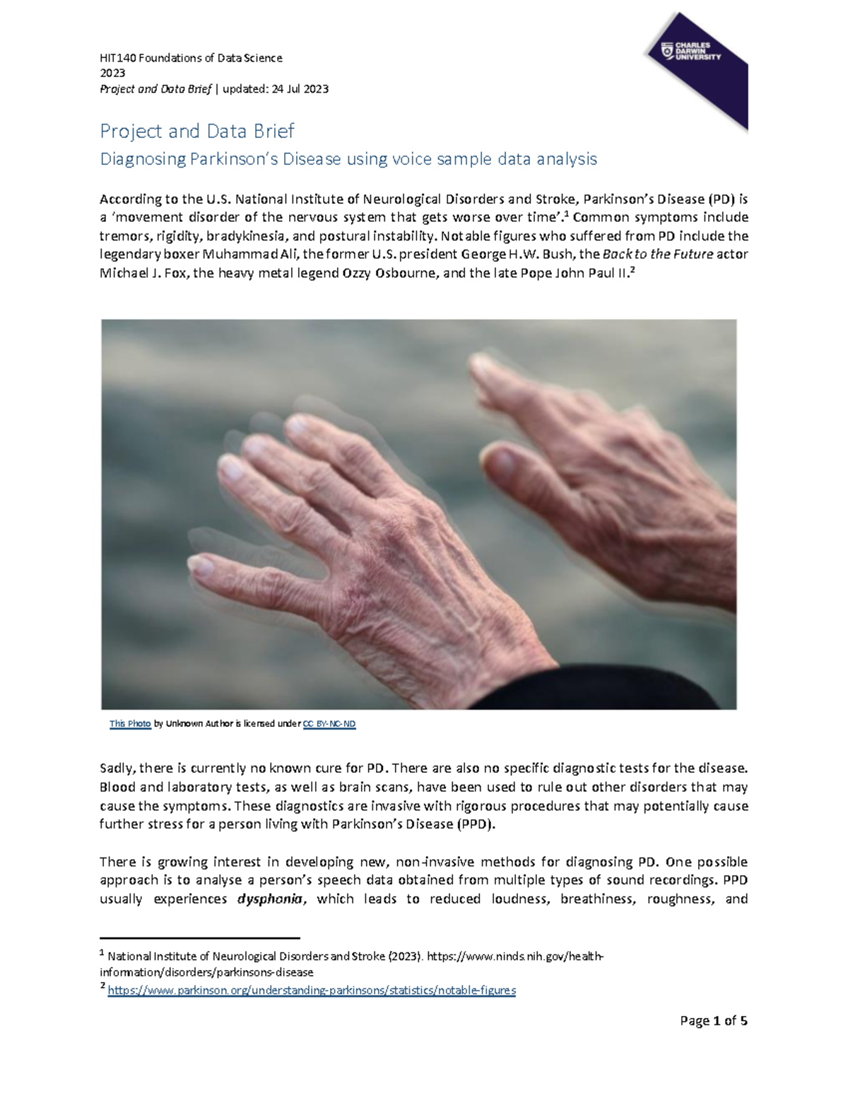 Project and Data Brief v - 2023 Project and Data Brief | updated: 24 ...