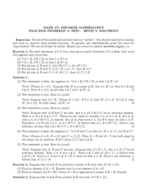 practice problems ch 2 w23 - MATH 271 DISCRETE MATHEMATICS PRACTICE ...