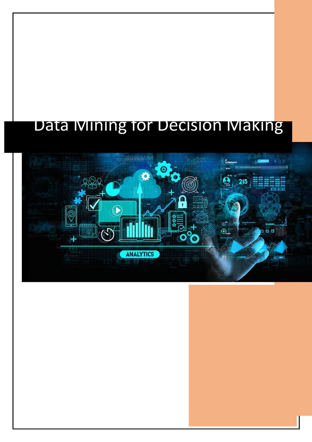 Data mining for decision making - Data Mining for Decision Making Data ...