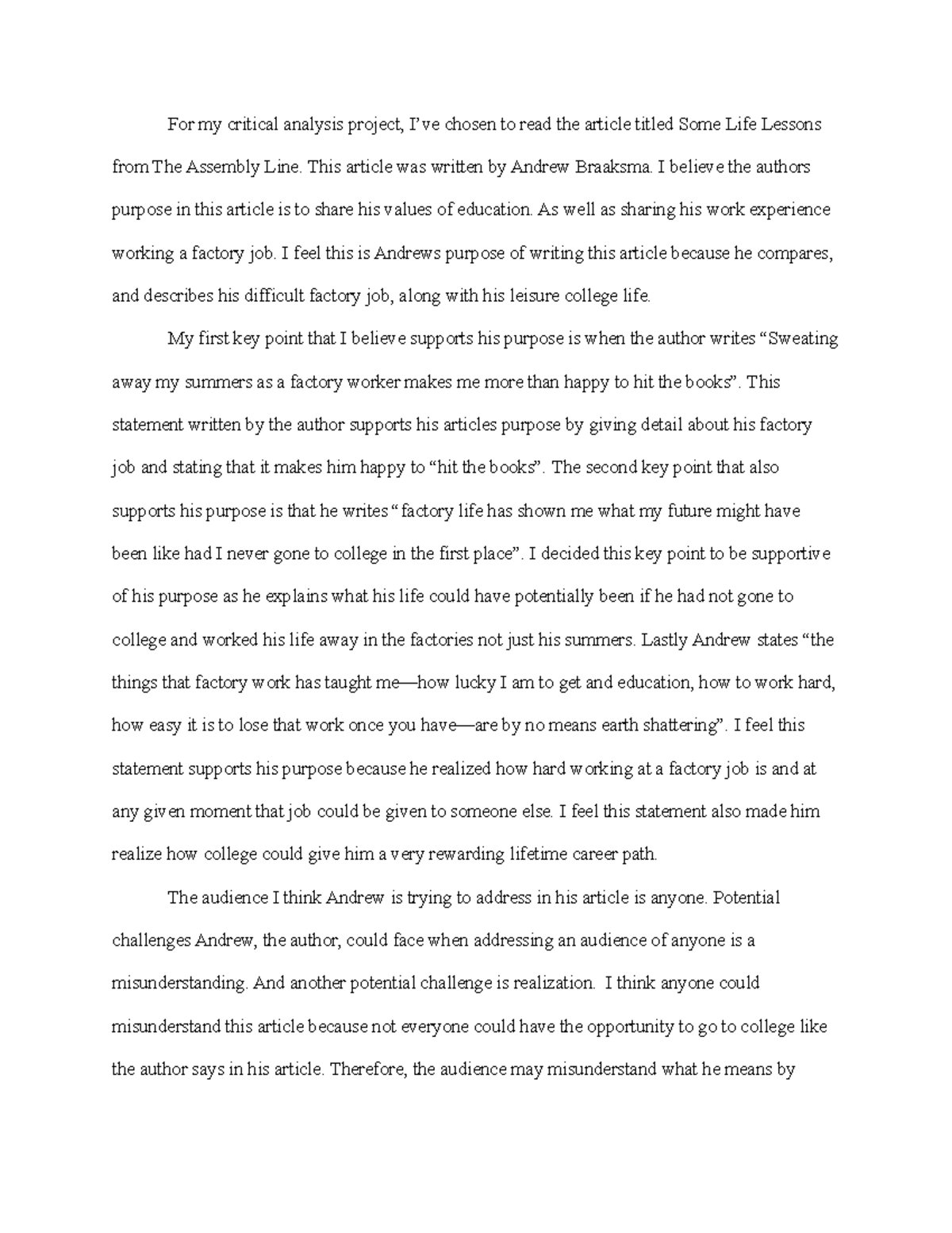 How to write a strong police essay picture