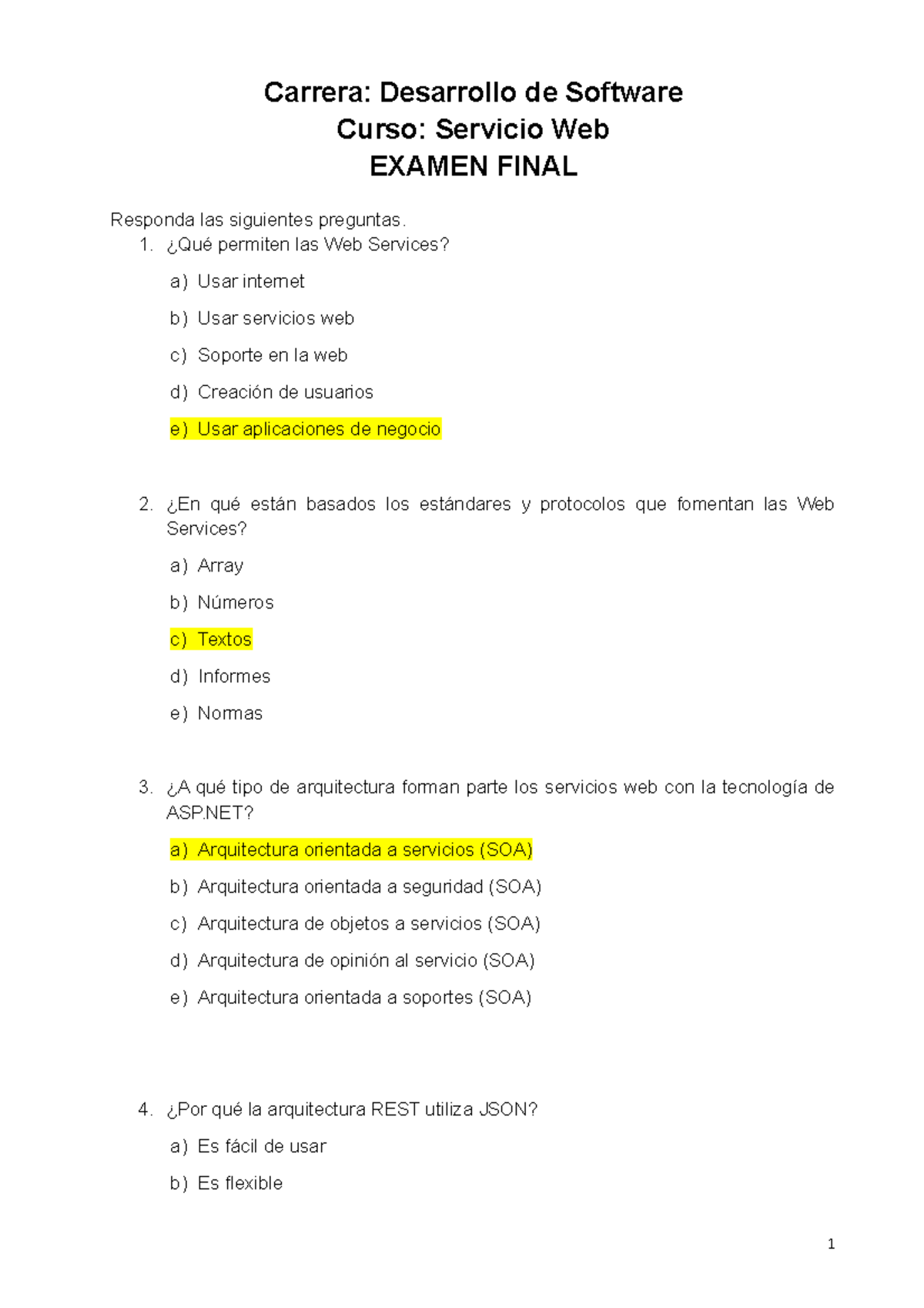 PDSD-615 Examen Final - Exámenes Resueltos Algunos Del Senati ...