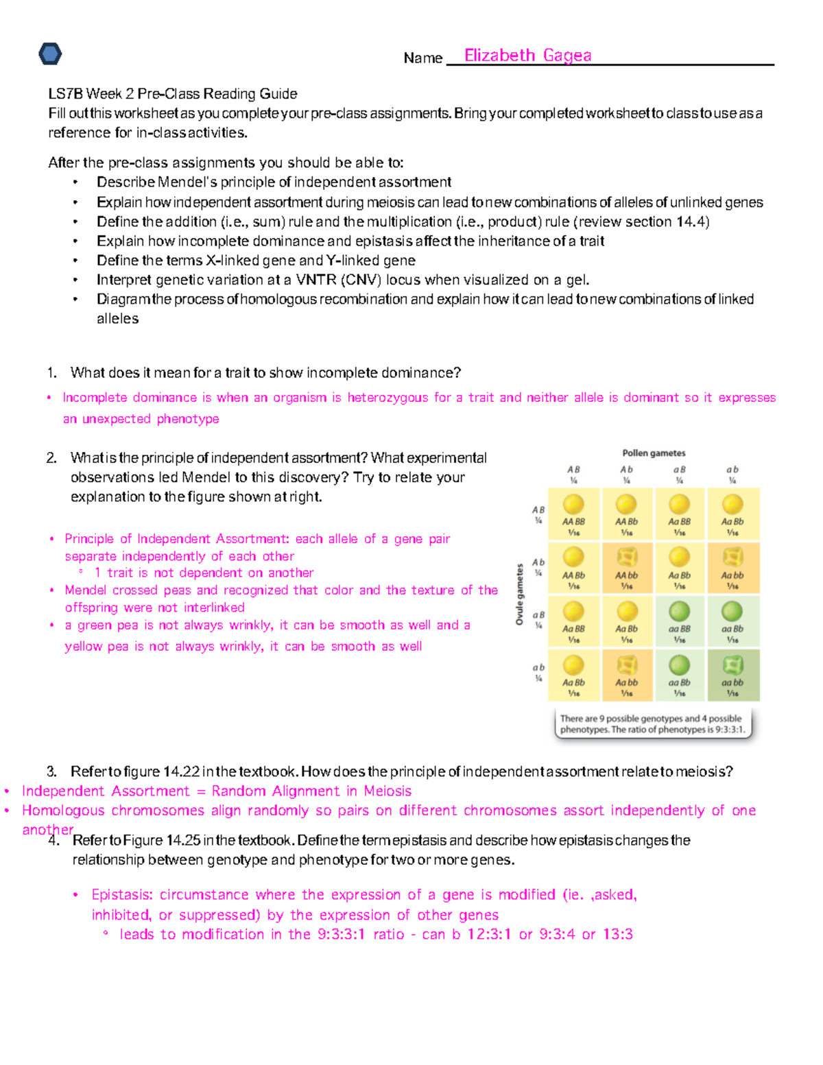 LS7B+Week+2+Pre-Class+Reading+Guide - Name LS7B Week 2 Pre-Class ...