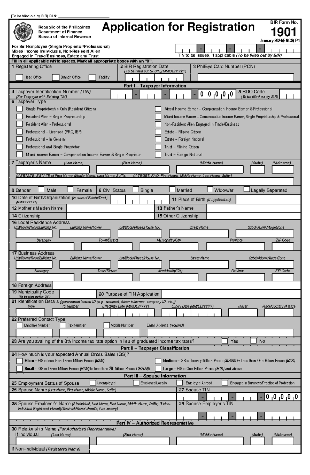 1901 january 2024 encs final to be filled out by bir dln