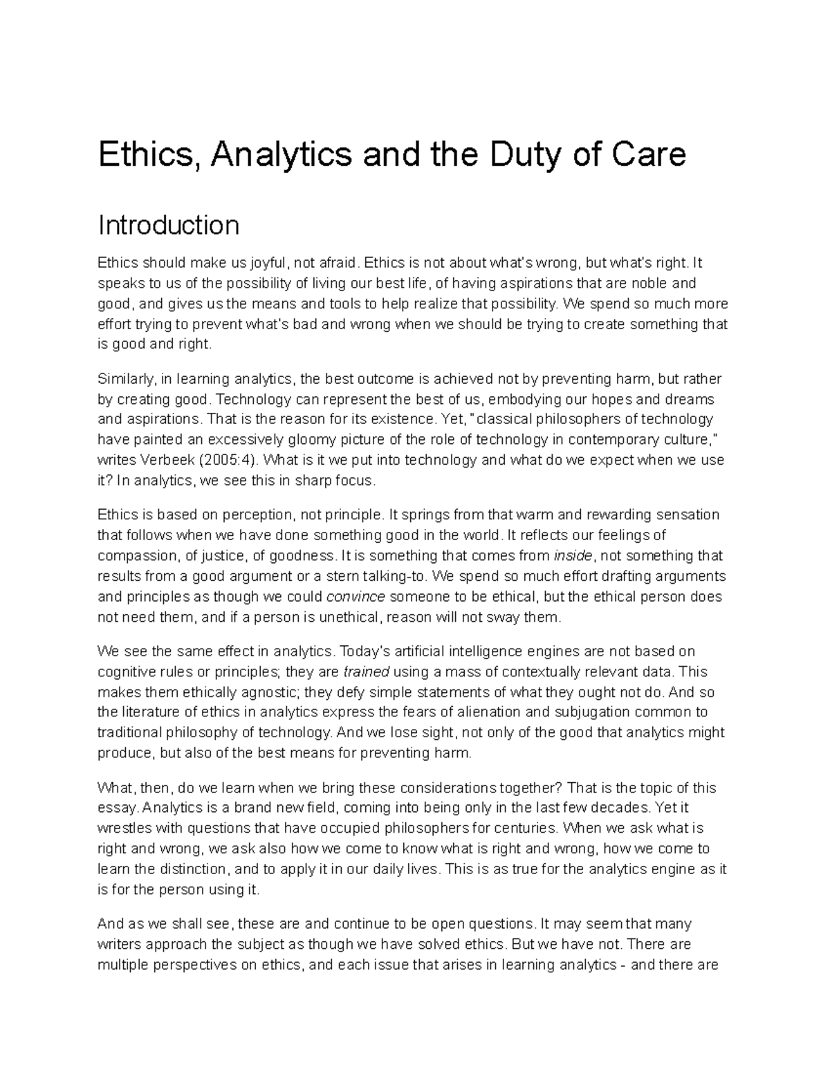 corporate hospitals vs medical ethics essay