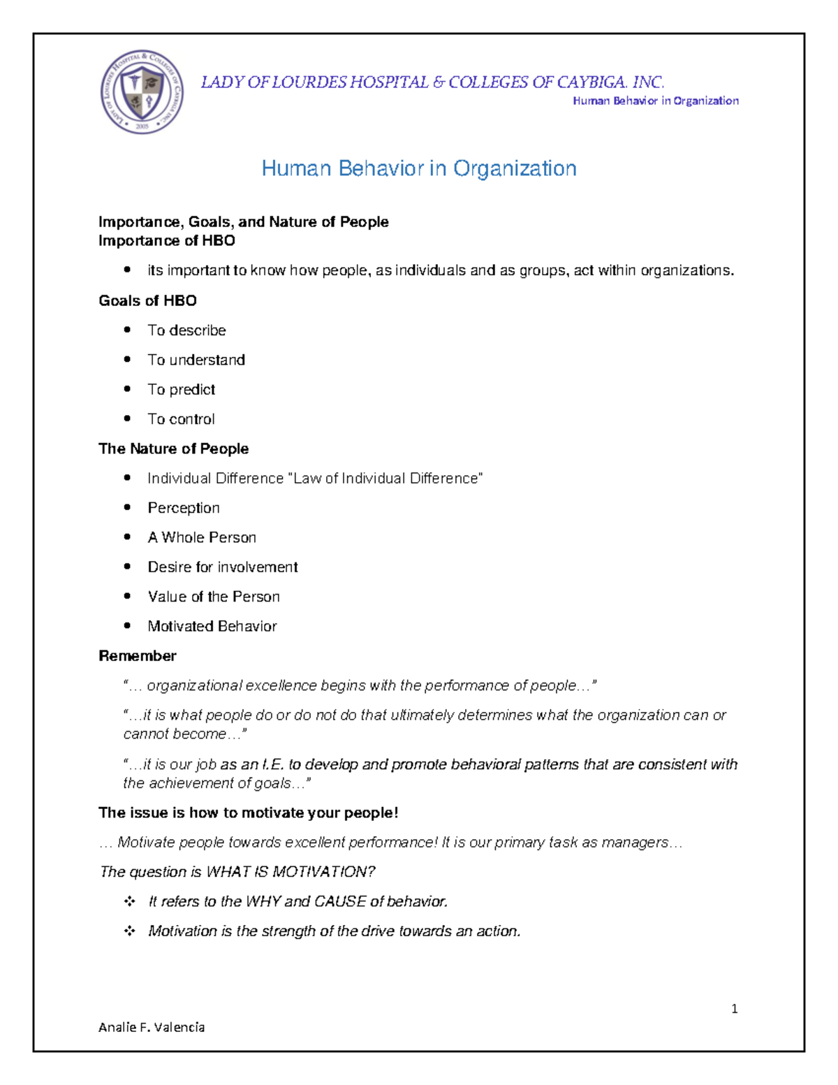 human behavior in organization essay questions