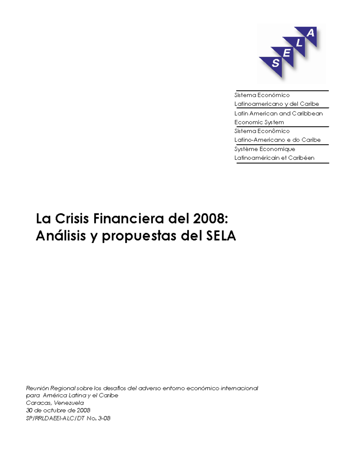 T023600003101-0-la crisis financiera de 2008 - analisis y prouestas del ...