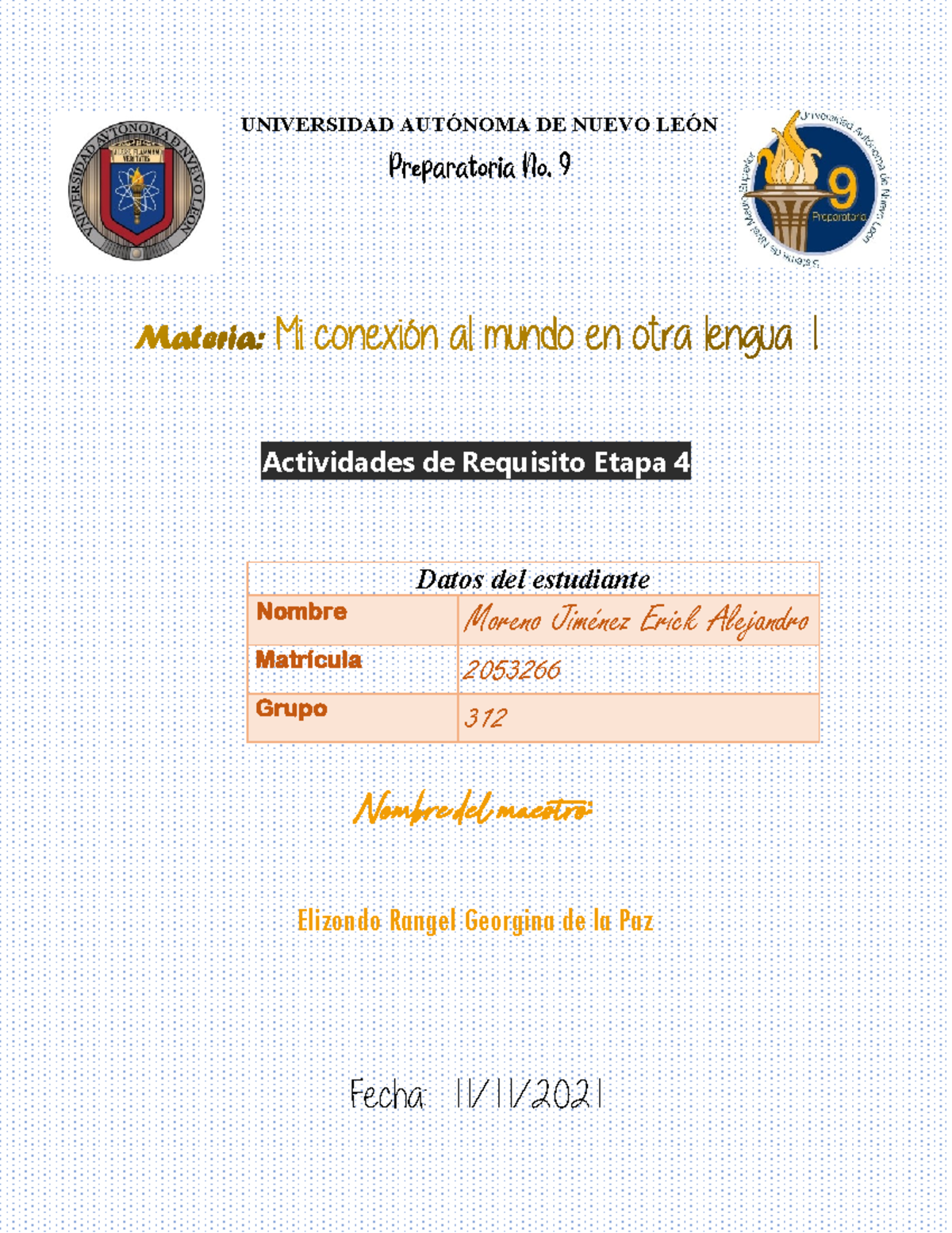 EAMJ AR Etapa 4 Mcmol I - Excelente - Lengua española, arte y cultura ...