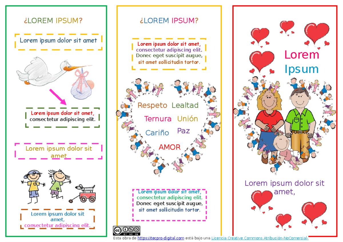 Triptico 7-A4 - gaaa - Respeto Lealtad AMOR Cariño Unión Lorem ipsum ...