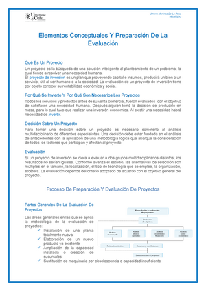 Evaluación De Proyectos Gabriel Baca Urbina - StuDocu