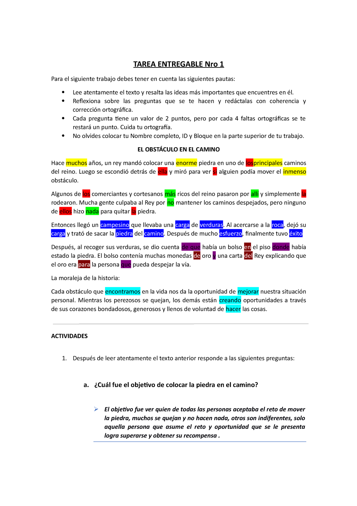 Tarea De Lenguaje 1 Tarea Entregable Nro 1 Para El Siguiente Trabajo Debes Tener En Cuenta Las 6383