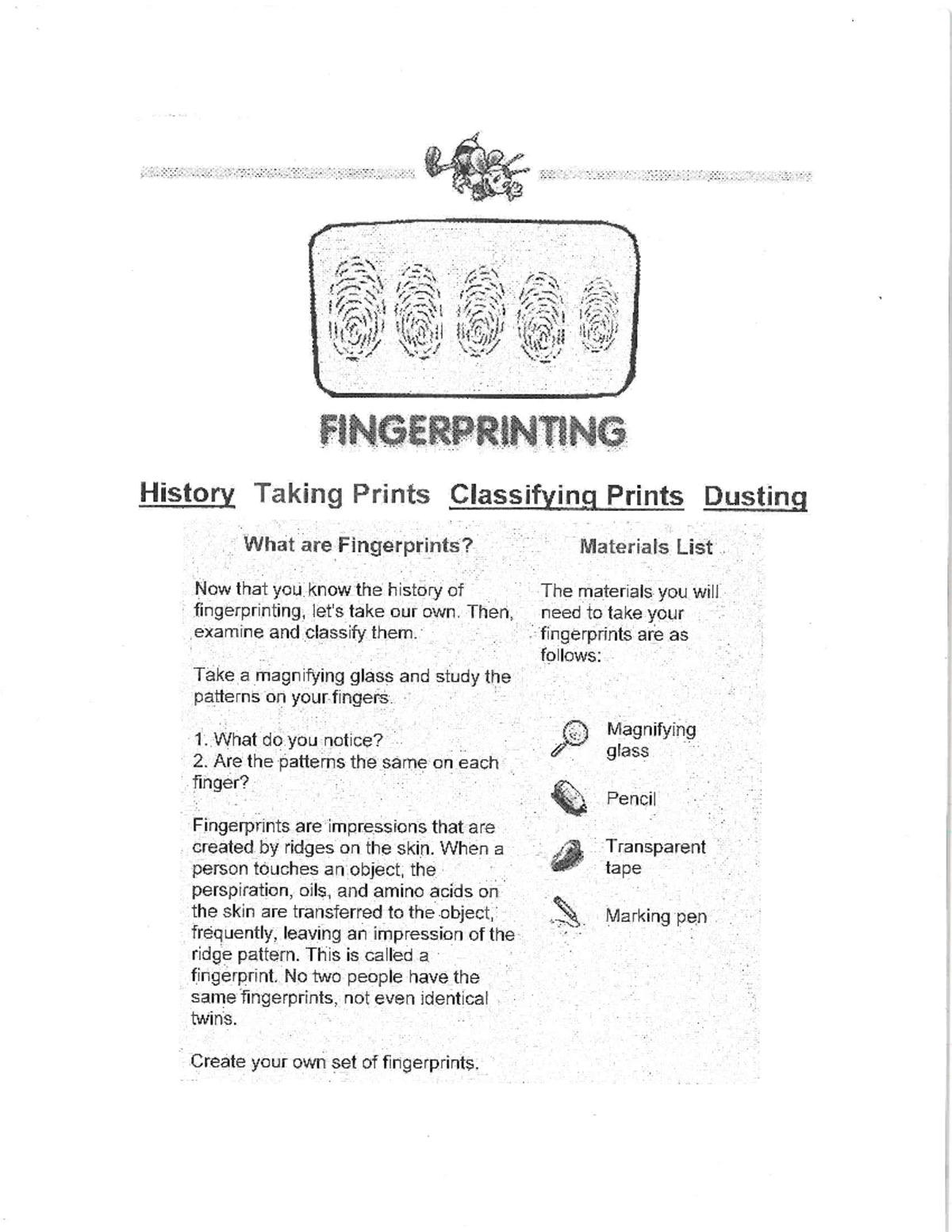 - Feb 1 fingerprinting directions pdf - Studocu