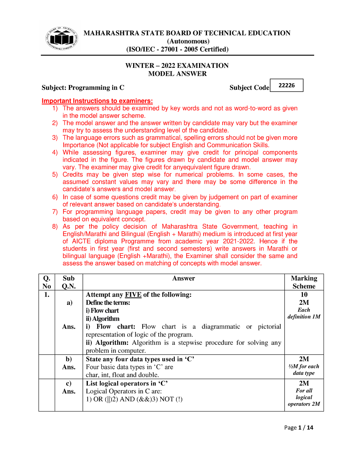 22226-2022-Winter-model-answer-paper[Msbte Study Resources ...