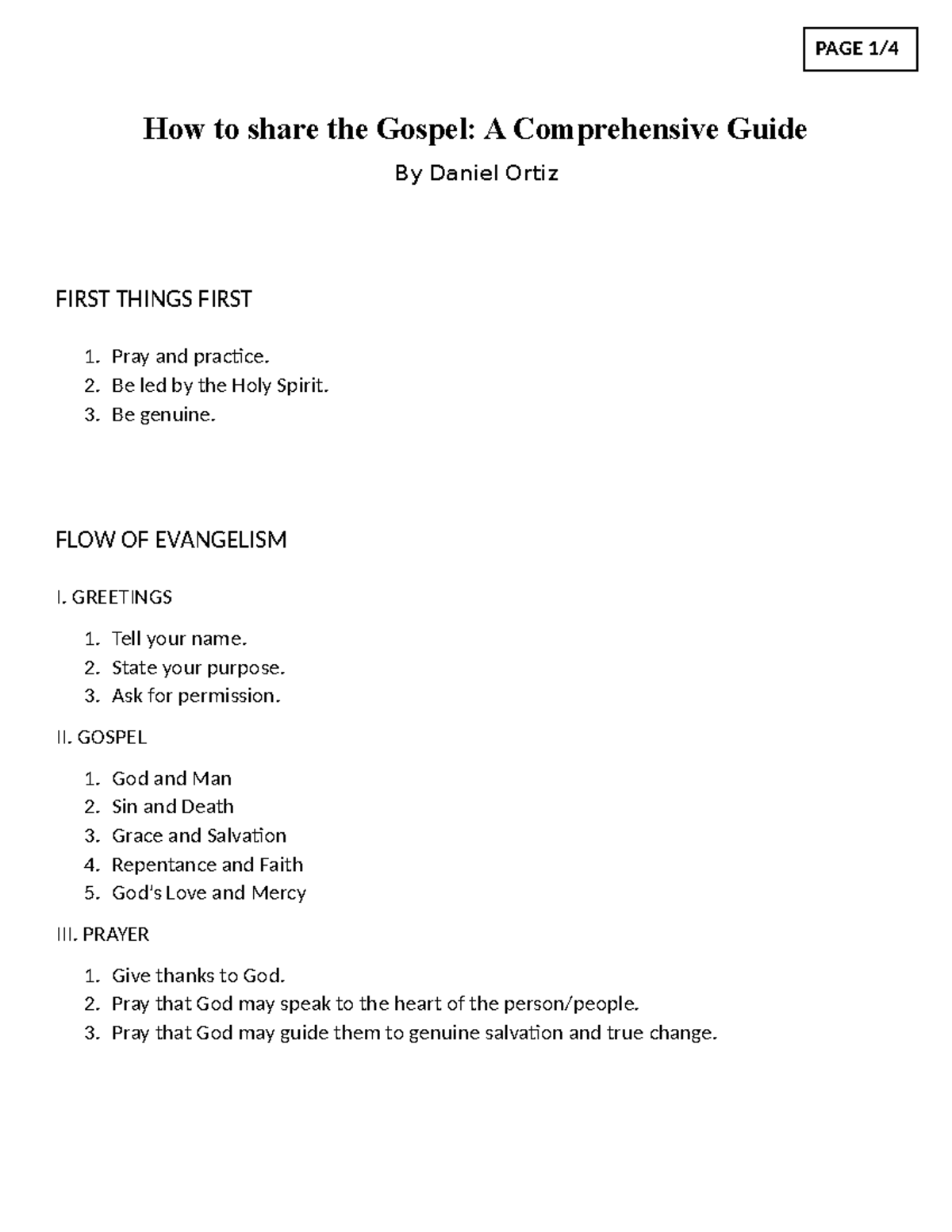 How to Share the Gospel - A Comprehensive Guide - How to share the ...