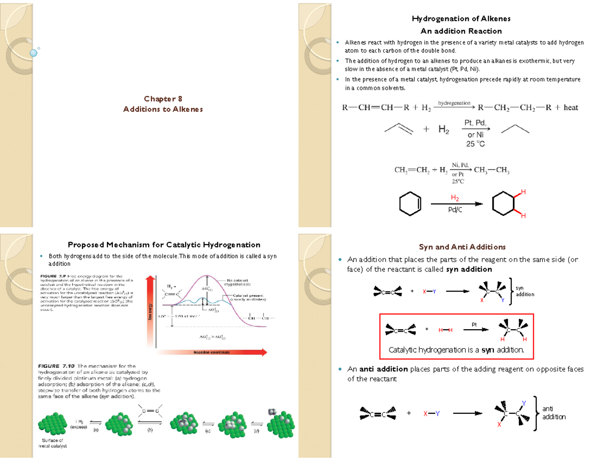 Chem 263 CH8 lecture notes - chem 263 - MacEwan - Studocu