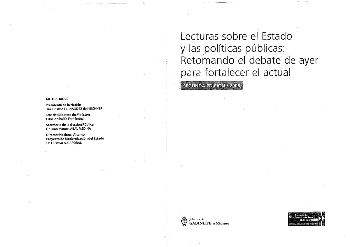 99 - Oszlak - Formacion Historica Del Estado En America Latina 16 ...