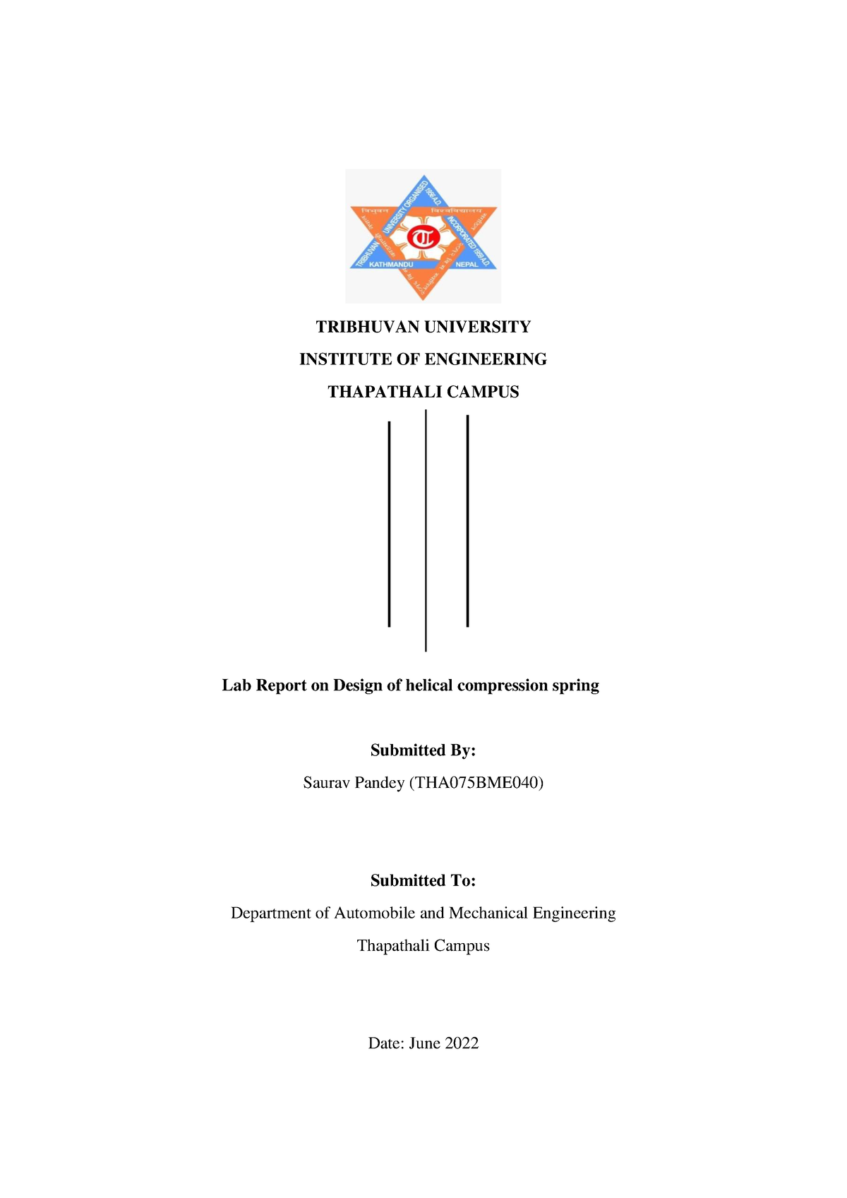 thesis of tribhuvan university