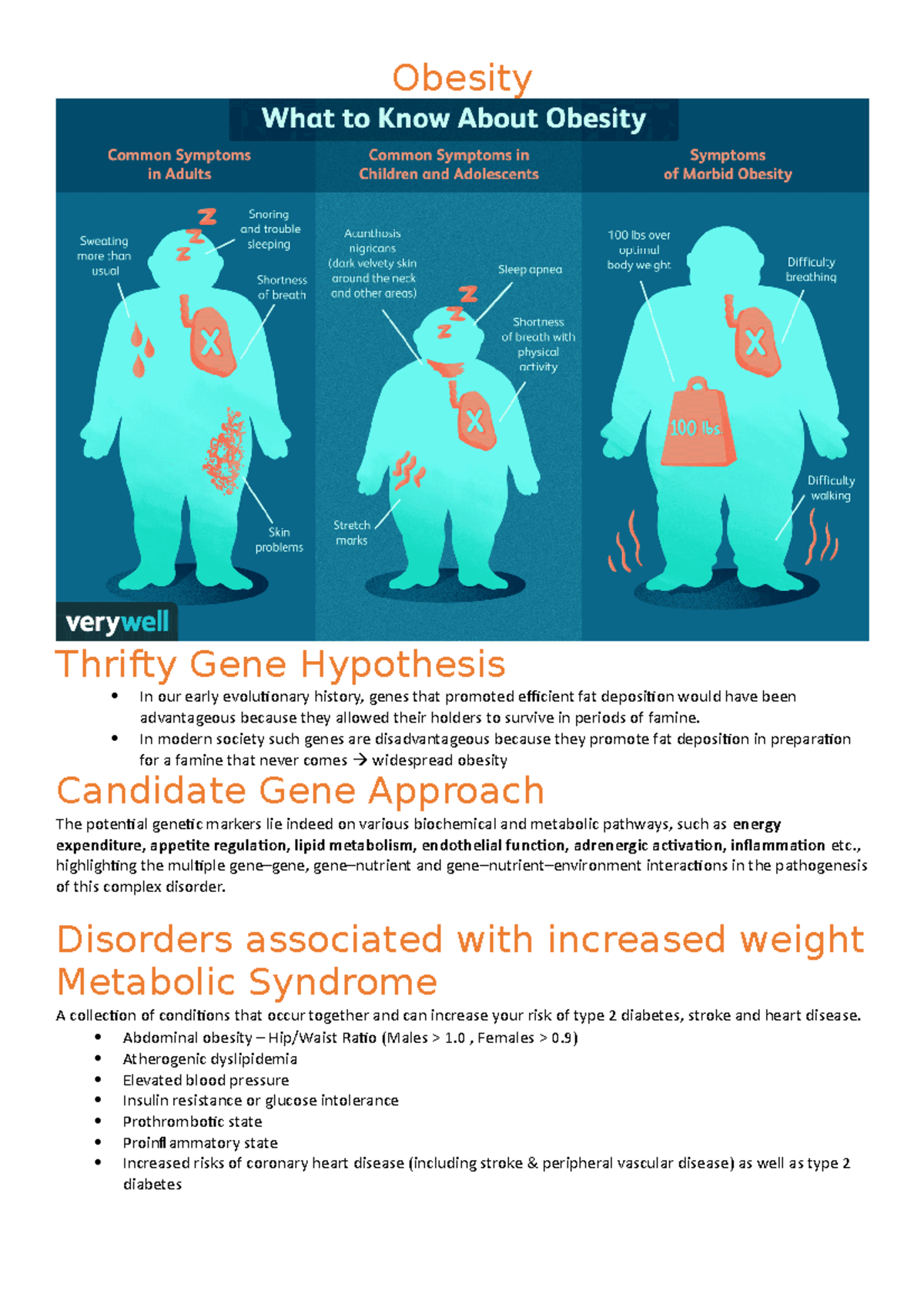 Obesity - Obesity Thrifty Gene Hypothesis In our early evolutionary ...