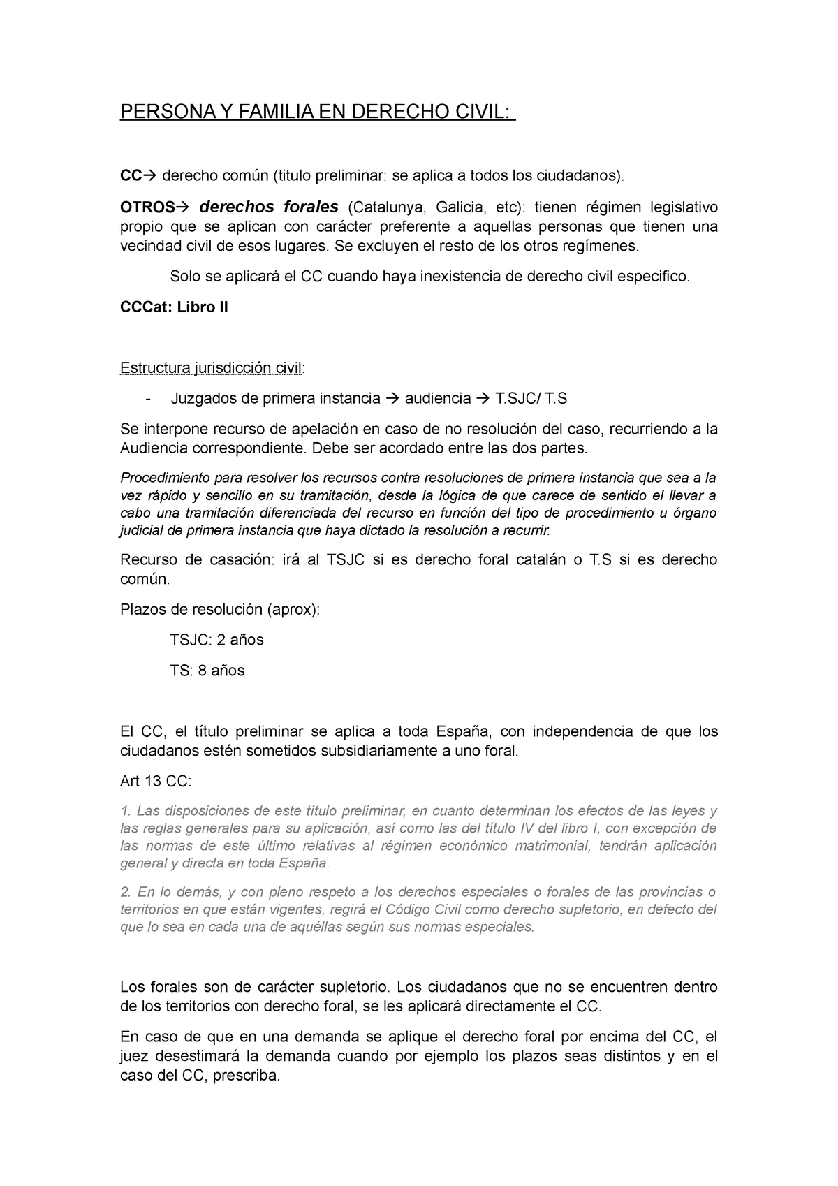 Persona Y Familia En El Derecho Civil - PERSONA Y FAMILIA EN DERECHO ...