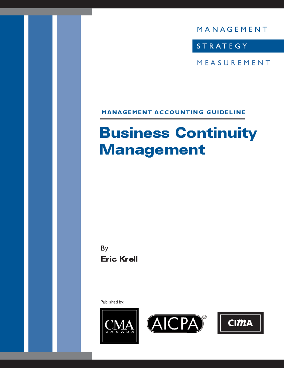 BCM BY Eric Krell - This notes is about business technique in order the ...