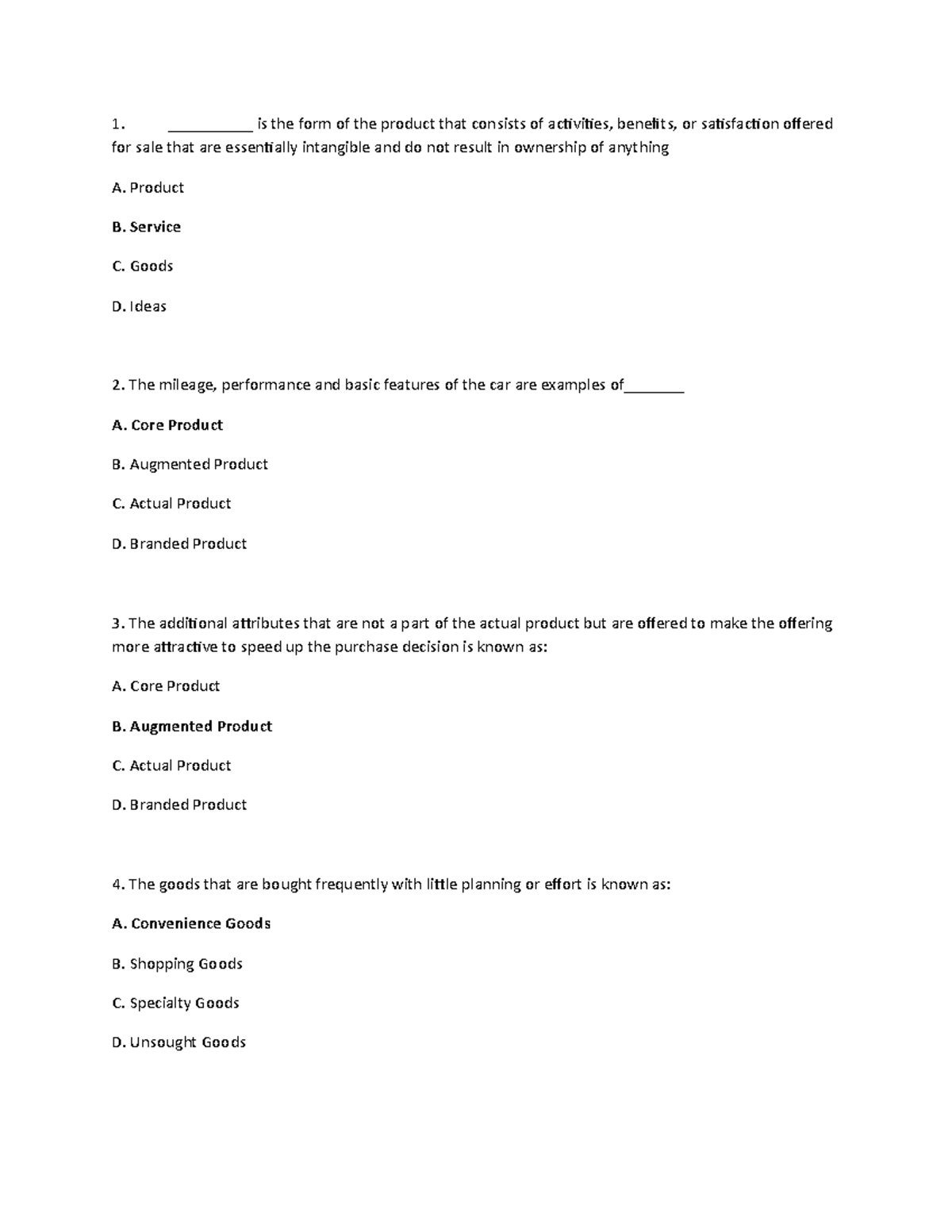 5MCQs on Product For better understanding of chapter, MCQs are required 1. __________ is