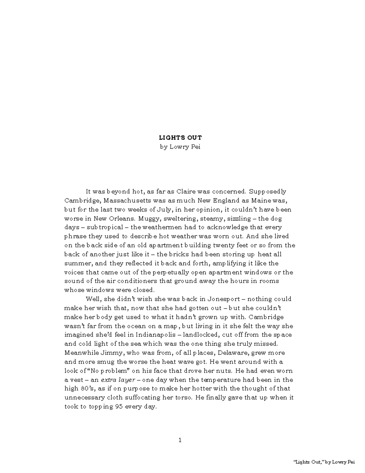 LightsOut LightsOut Studocu