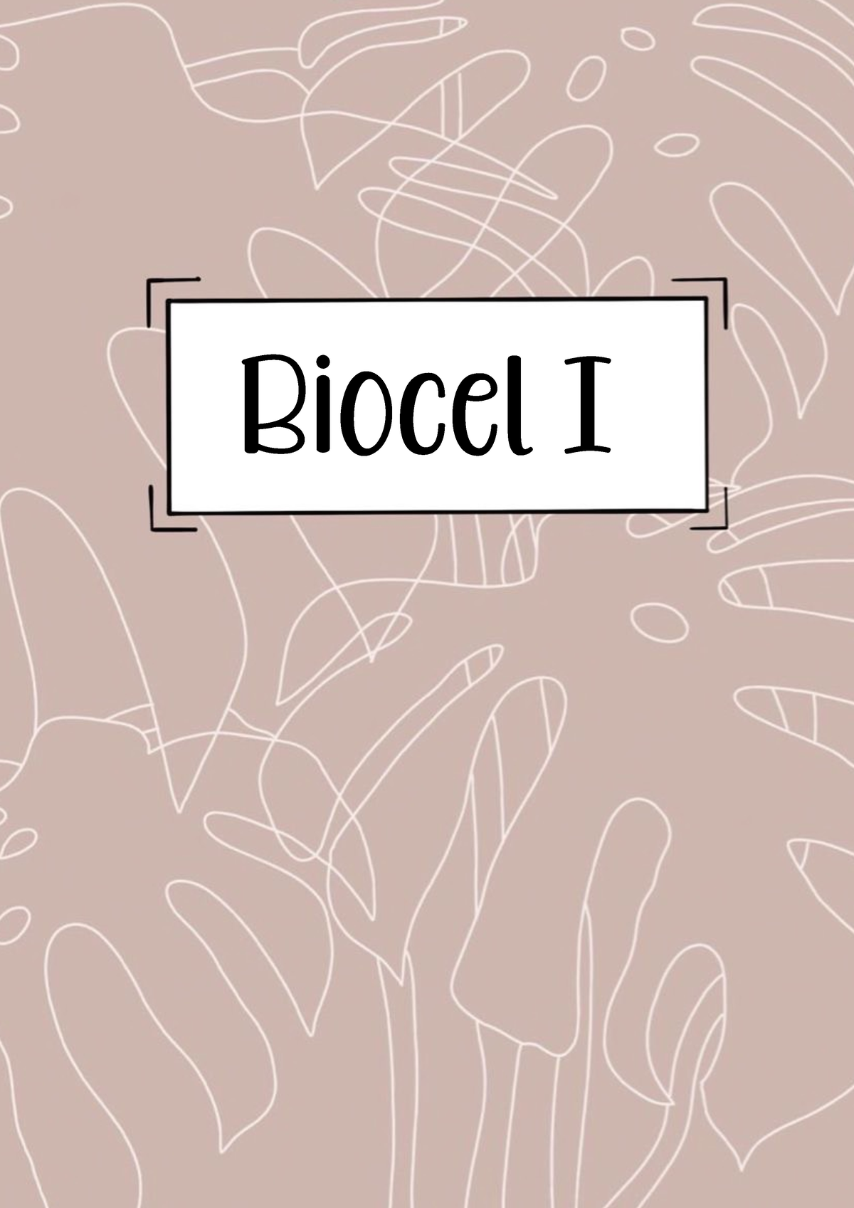 Biocel I - Resumen Solemne 1 Biología Celular Y Molecular Uss. - Biocel ...