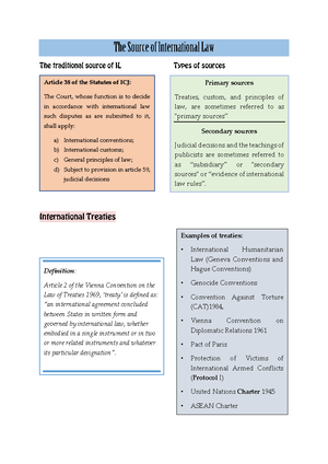 PIL Topic 6 - State Jurisdiction - Public International Law - - Studocu
