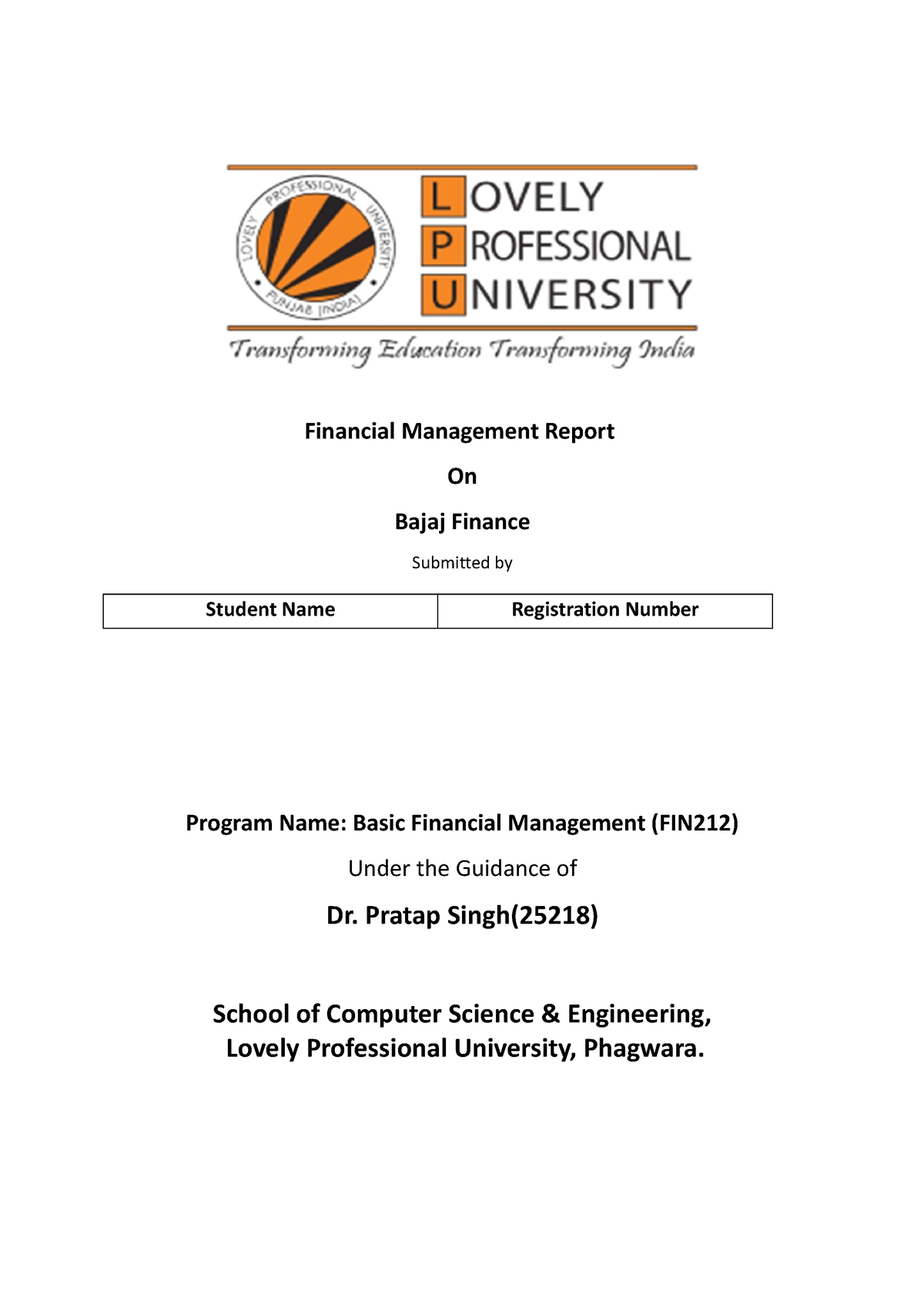 latest research report on bajaj finance