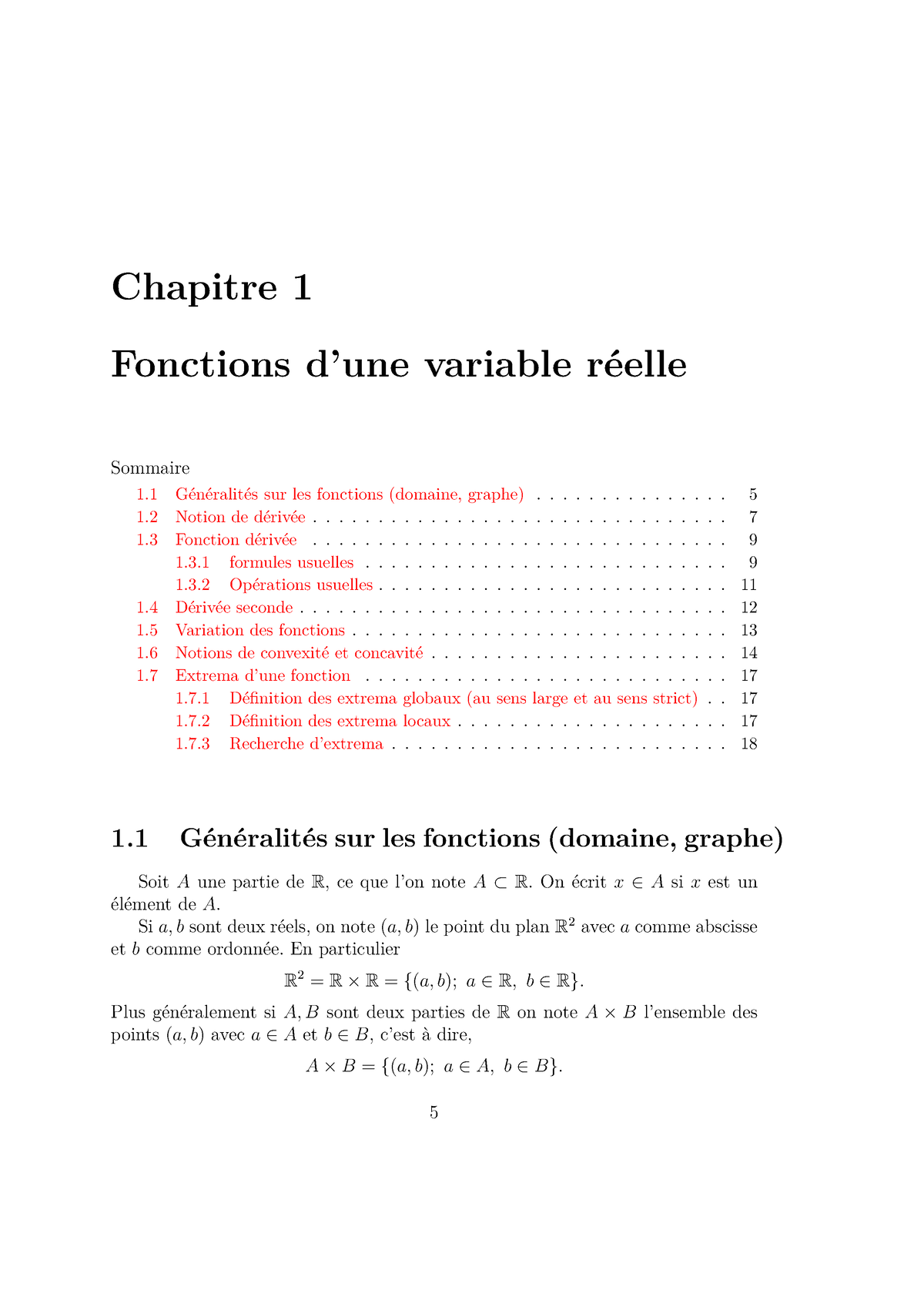 Ch1 - Chapitre 1 Mathématiques L1 économie Et Gestion - Chapitre 1 ...