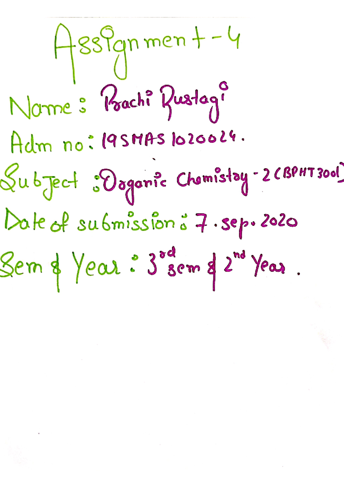 prachi-organic-chem-assignment-ipr-in-pharma-industry-studocu