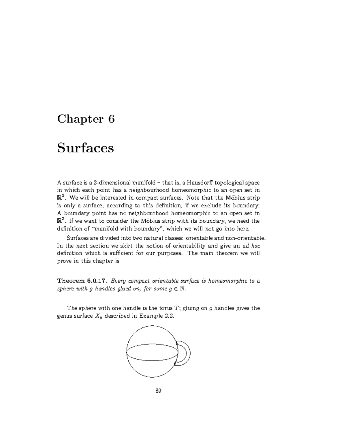MA3F1 2013-2014 Lecture Notes 6 - Surfaces - Chapter 6 Surfaces A ...