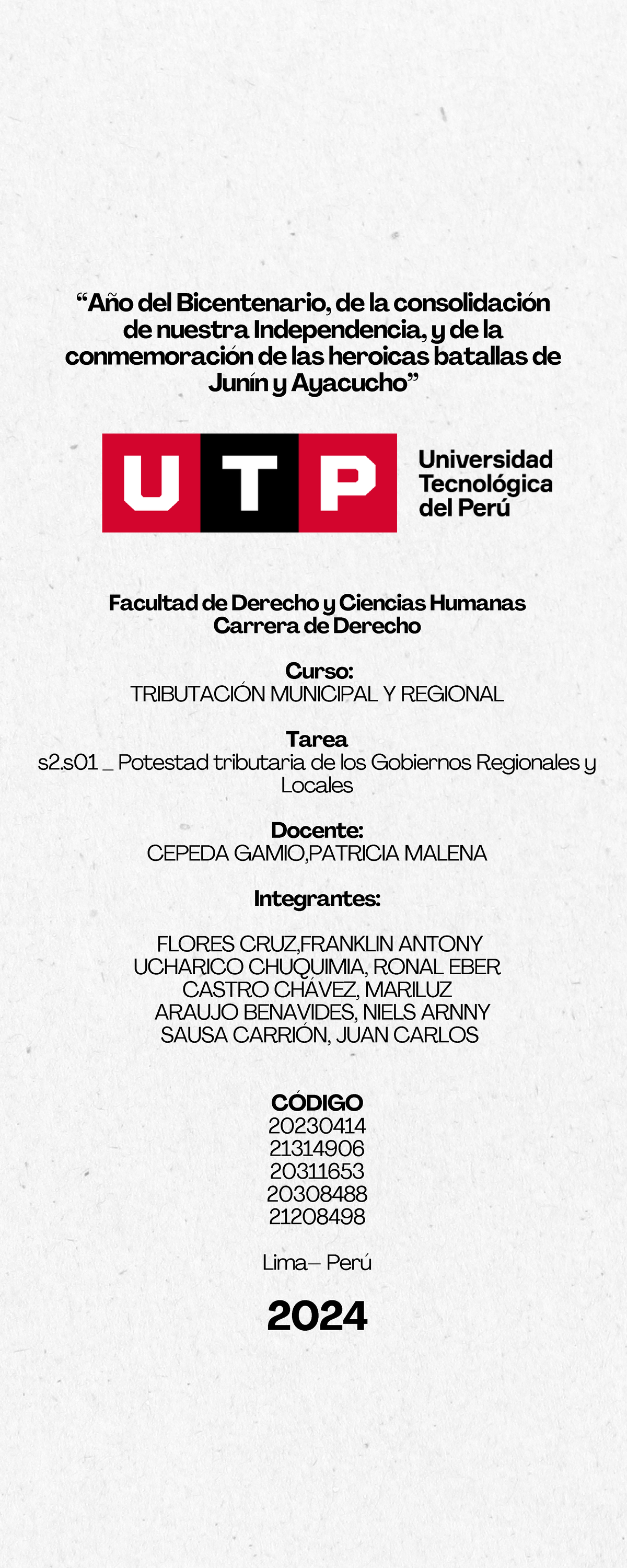 S2.s01 Potestad tributaria de los Gobiernos Regionales y Locales ...