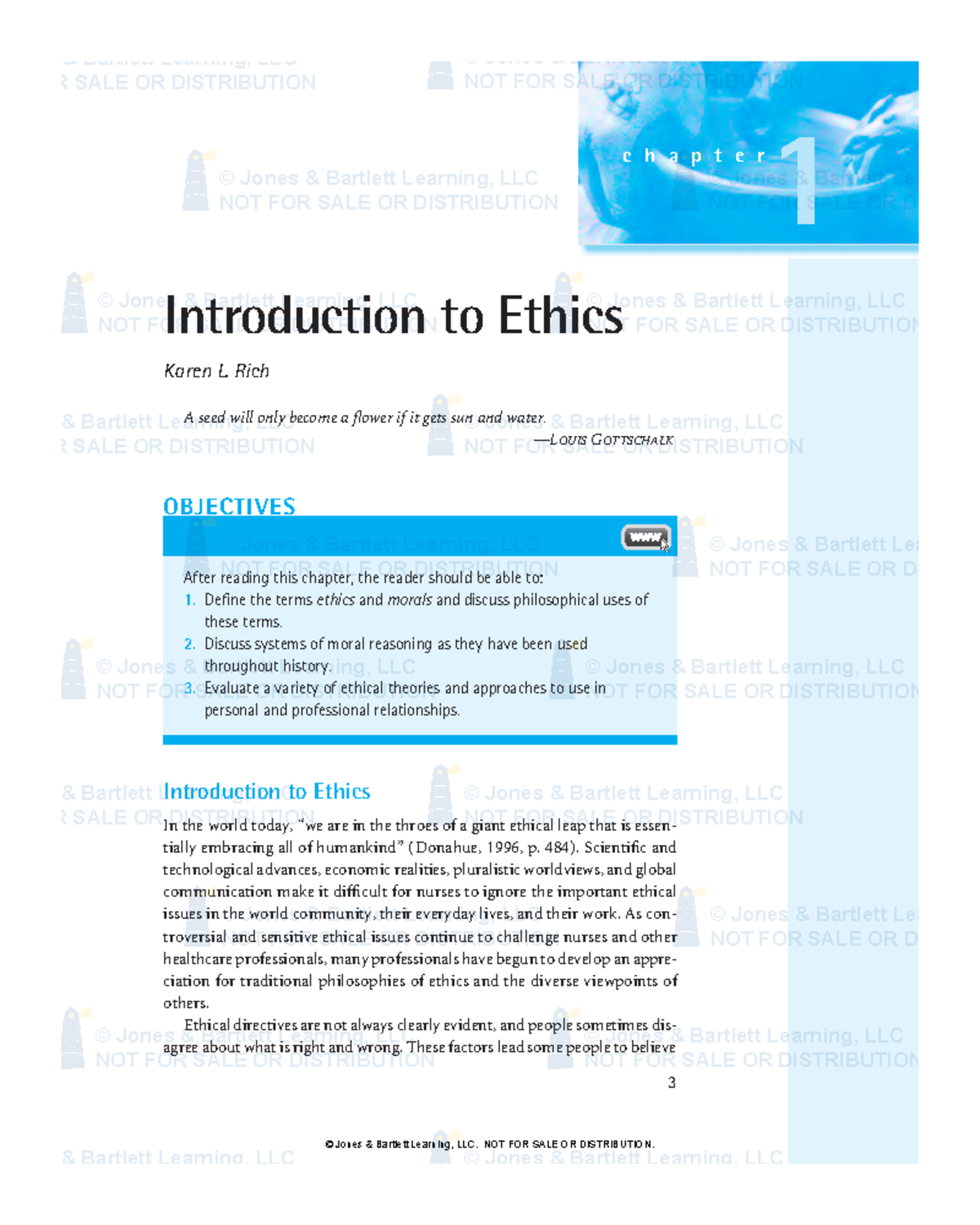 Ethics - Reference - Introduction to Ethics In the world today, “we are ...