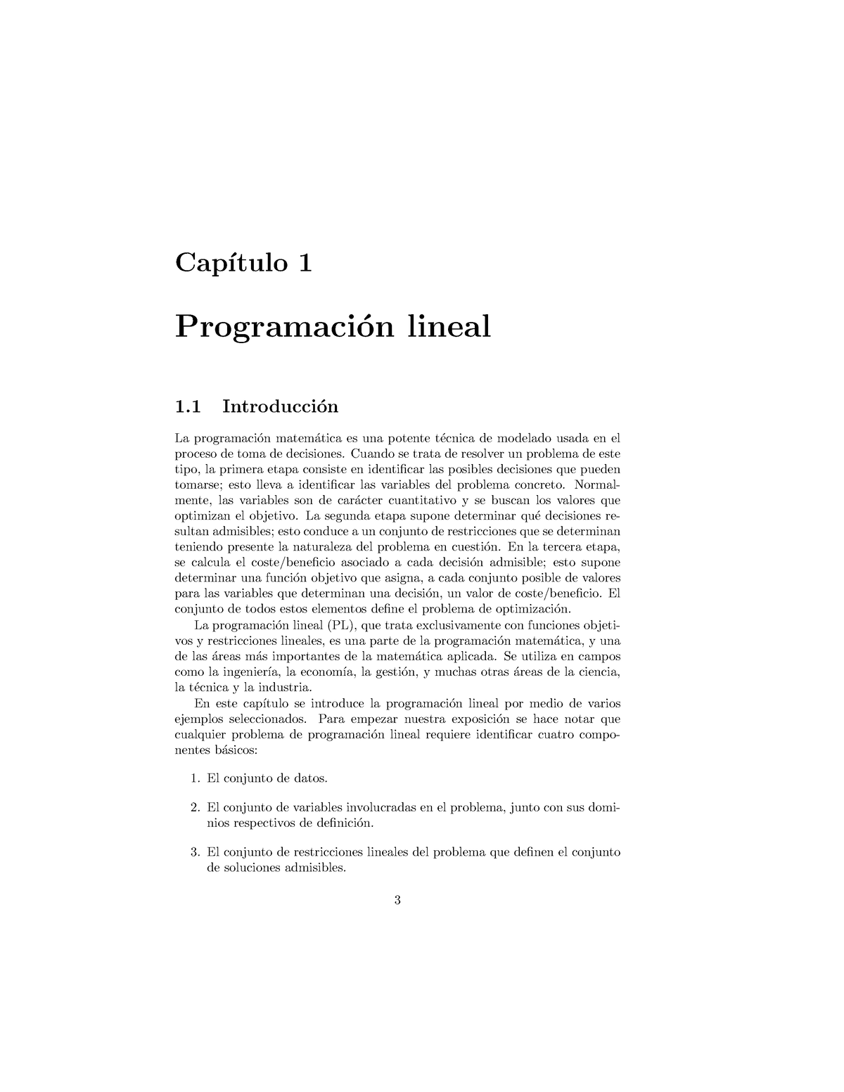 Chap1 - Libro Guía Para Uso De GAMS - Cap ́ıtulo 1 Programaci ́on ...